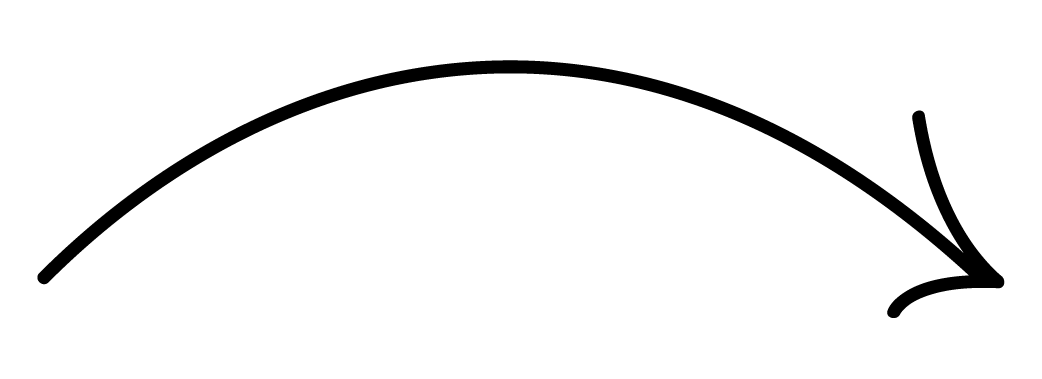 arrow that points to graph